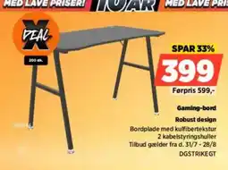 Power Gaming-bord Robust design tilbud