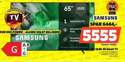 Power SAMSUNG 657 QLED 4K Smart TV tilbud