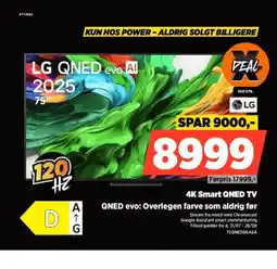 Power LG 4K Smart QNED TV tilbud
