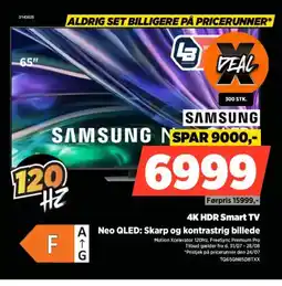Power SAMSUNG 4K HDR Smart TV tilbud