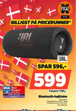 Power JBL Bluetooth-højttaler tilbud