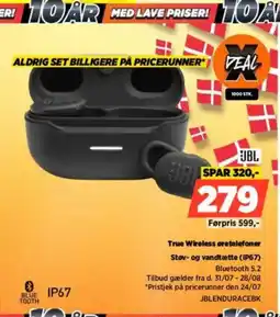 Power JBL True Wireless øretelefoner tilbud