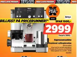 Power NINJA Espressomaskine Professionel caféoplevelse tilbud