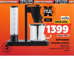Power Kaffemaskine Aftagelig vandtank tilbud
