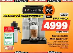 Power DELONGHI Espressomaskine tilbud