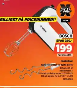 Power BOSCH Håndmikser Kundefavoritten fra Tyske tilbud