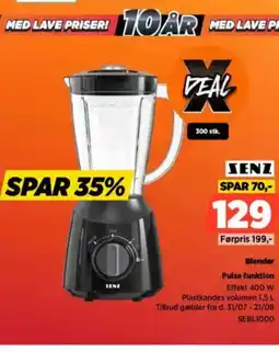 Power SENZ Blender tilbud