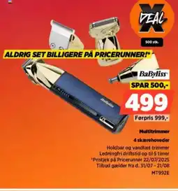 Power BABYLISS Multitrimmer tilbud