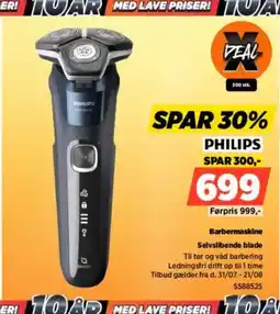 Power PHILIPS Barbermaskine tilbud