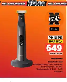 Power PHILIPS Skægtrimmer tilbud