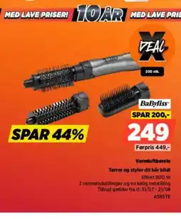 Power BABYLISS Varmluftbørste tilbud