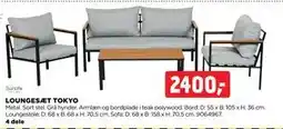 jem & fix LOUNGESÆT TOKYO, DKK 2400 tilbud