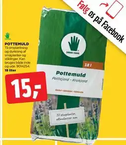 jem & fix POTTEMULD, DKK 15 tilbud
