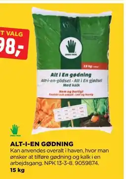 jem & fix ALT-I-EN GØDNING, DKK 198 tilbud