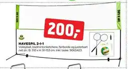jem & fix HAVESPIL 2-I-1, DKK 200 tilbud