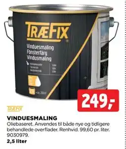 jem & fix VINDUESMALING, DKK 249 tilbud