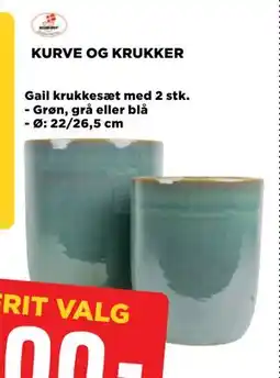 jem & fix KURVE OG KRUKKER, DKK 100 tilbud