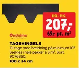 jem & fix TAGSHINGELS, DKK 207 tilbud