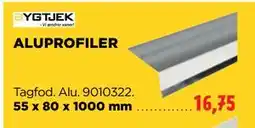 jem & fix ALUPROFILER, DKK 16.75 tilbud
