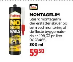 jem & fix MONTAGELIM, DKK 59.5 tilbud