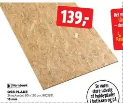 jem & fix OSB PLADE, DKK 139 tilbud