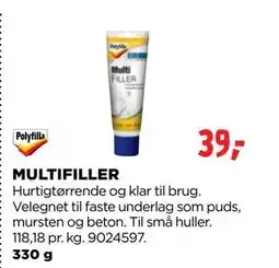 jem & fix MULTIFILLER, DKK 39 tilbud