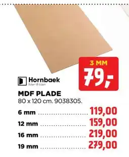 jem & fix MDF PLADE tilbud