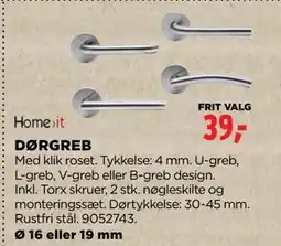 jem & fix DØRGREB, DKK 39 tilbud