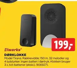 jem & fix DØRKLOKKE, DKK 199 tilbud