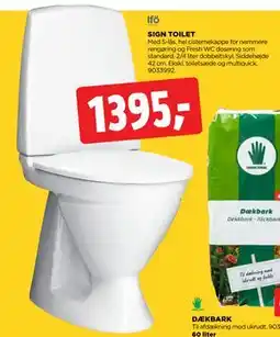 jem & fix SIGN TOILET, DKK 1395 tilbud