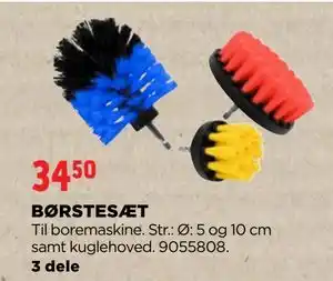 jem & fix BØRSTESÆT, DKK 34.5 tilbud