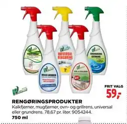 jem & fix RENGØRINGSPRODUKTER, DKK 59 tilbud