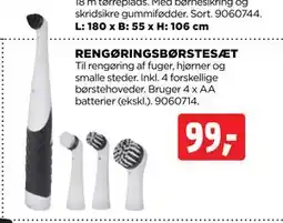 jem & fix RENGØRINGSBØRSTESÆT, DKK 99 tilbud