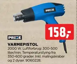 jem & fix VARMEPISTOL, DKK 158 tilbud