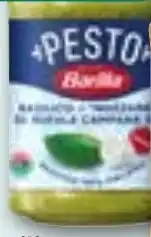 REWE DE BARILLA Pesto basilico mozzarella tilbud