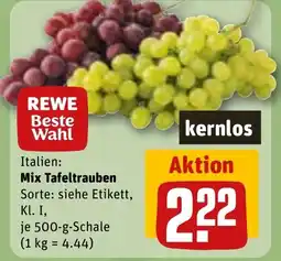 REWE DE Mix tafeltrauben tilbud