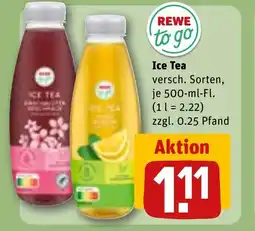 REWE DE REWE TO GO Ice tea tilbud