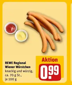 REWE DE Rewe regional wiener würstchen tilbud
