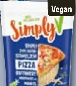 REWE DE SIMPLY V Veganer pizzakäse tilbud