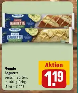 REWE DE MEGGLE Baguette tilbud