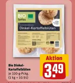 REWE DE Bio dinkel- kartoffelblüten tilbud