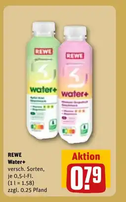 REWE DE REWE Water+ tilbud