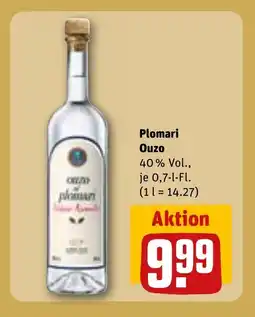 REWE DE PLOMARI Ouzo tilbud