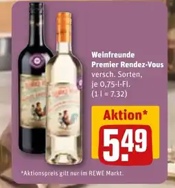 REWE DE Weinfreunde premier rendez-vous tilbud