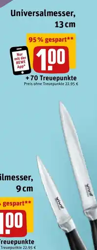REWE DE Universalmesser, 13 cm tilbud