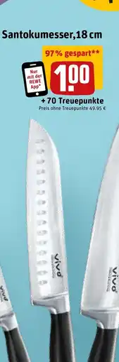 REWE DE Santokumesser, 18 cm tilbud