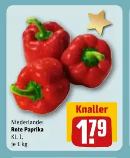 REWE DE Rote paprika tilbud