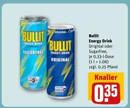 REWE DE BULLIT Energy drink tilbud