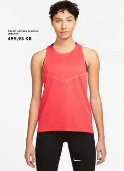 Intersport Dri-fit adv run division løbetop tilbud
