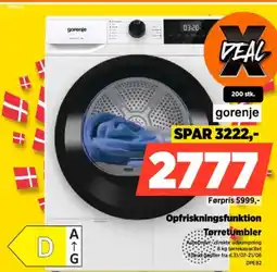Power Opfriskningsfunktion :Tørretumbler tilbud